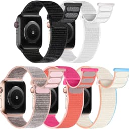 Nylon Loop Strap for Apple Watch Band 46mm 42mm 45mm 44mm 49mm 41mm 40mm Sport Strap for IWatch Ultra 2 Series 11 10 9 8 7 5 SE