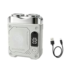 Multi-functional Electric Shaver with Automatic Haircutting, Shaving, Charging, Portability, and Push-Scissor Features