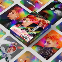 124Laser cardBIGBANGG-Dragon Flash Card StarKPOPPeripheralLOMOMini truck