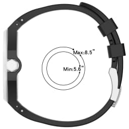2 IN 1 PC Case+Silicone Strap For Swatch X AP Royal Pop Pocket Watch Changer To Wristwatch Integrated Modification Accessories