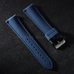 Watchband 20mm 21mm 22mm FKM Rubber Watch Strap Quick-Release Bracelet for Omega for Rolex for Seiko Band Nylon Silicone Belts