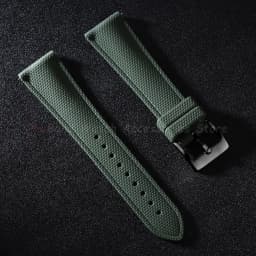 Watchband 20mm 21mm 22mm FKM Rubber Watch Strap Quick-Release Bracelet for Omega for Rolex for Seiko Band Nylon Silicone Belts