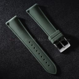Watchband 20mm 21mm 22mm FKM Rubber Watch Strap Quick-Release Bracelet for Omega for Rolex for Seiko Band Nylon Silicone Belts