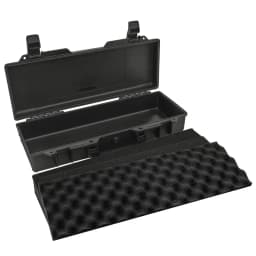 1pc Hard Shell Portable Storage Box with Foam Insert, Shockproof Tool Organizer for Outdoor and Workshop Use