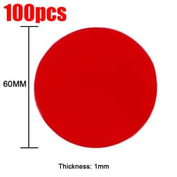 10-100Pcs Transparent Acrylic Double Sided Tape Pads Waterproof No Trace Super Strong Self Adhesive Stickers for Car Home