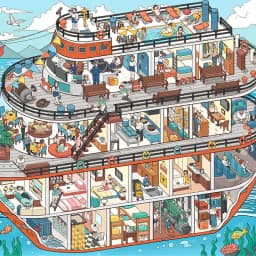 Mr.Paper Miniature Scene Collection 10.0 Diorama Sticker Book, 3D House & City Grid Stickers for Journal Scrapbooking DIY