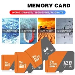 Lenovo 2TB TF SD Card Memory Card High Speed TF/SD 128GB 256GB 512GB 1TB Mini Memory Card Class 10 For Camera/Phone/Computer
