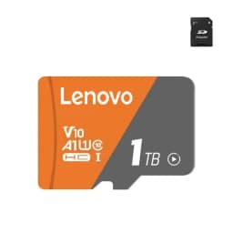 Lenovo 2TB TF SD Card Memory Card High Speed TF/SD 128GB 256GB 512GB 1TB Mini Memory Card Class 10 For Camera/Phone/Computer