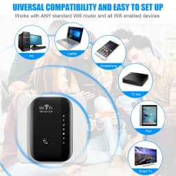 KEBIDU 300Mbps WIFI Repeater Remote Wi-Fi Amplifier 802.11N Signal Booster Network Amplifier For Home/Office Wireless Repeater