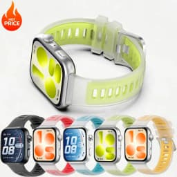 Translucent Silicone Strap For HUAWEI WATCH Fit 5 Fit5 Pro Bracelet Band Watchband For Huawei Fit 3 4 Fit4Pro Replace Wristband