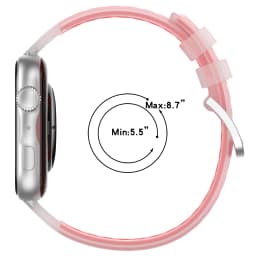 Translucent Silicone Strap For HUAWEI WATCH Fit 5 Fit5 Pro Bracelet Band Watchband For Huawei Fit 3 4 Fit4Pro Replace Wristband