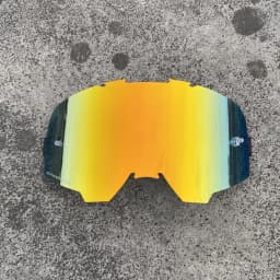 For LEATT Velocity 6.5 MX Motocross Goggle Lens Anti-Fog Double Layers Motorcycle Sunglasses Replace Lens Accessories