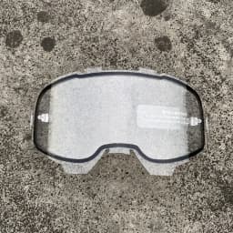 For LEATT Velocity 6.5 MX Motocross Goggle Lens Anti-Fog Double Layers Motorcycle Sunglasses Replace Lens Accessories