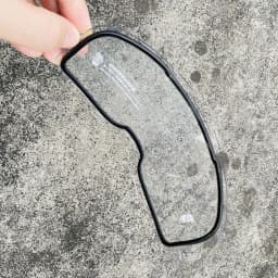 For LEATT Velocity 6.5 MX Motocross Goggle Lens Anti-Fog Double Layers Motorcycle Sunglasses Replace Lens Accessories