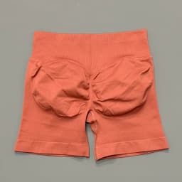 Women Sports Shorts 4.5'' Seamless Bike Sports Stretch Breathable Yoga Pants Workout Gym Running Fitness Scrunch Butt Tights