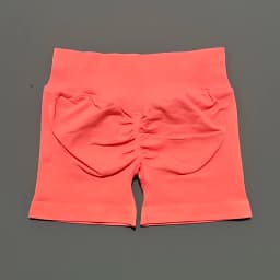 Women Sports Shorts 4.5'' Seamless Bike Sports Stretch Breathable Yoga Pants Workout Gym Running Fitness Scrunch Butt Tights