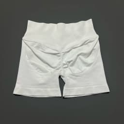 Women Sports Shorts 4.5'' Seamless Bike Sports Stretch Breathable Yoga Pants Workout Gym Running Fitness Scrunch Butt Tights