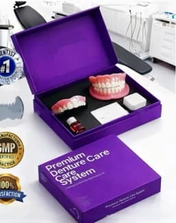 Comfort Silicone Dentures, Unisex Upper/Lower Teeth, DIY Temporary Fix for Confident Smile in Minutes