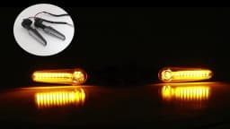 1/2 Pair MT-09 Motor LED Turn Signal Indicator Light For Yamaha YZF R6 R1 R3 R7 R9 R15 MT07 TRACER 700 900 9/GT XSR 700 XJ6 FZ1