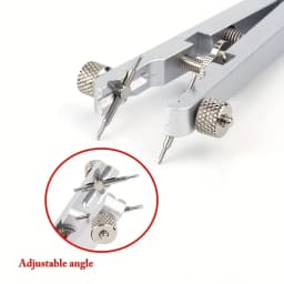Watch Spring Bar Plier Tool Set with Extra Replacement Tips for Watch Strap Band Removal Repair Tool Kit