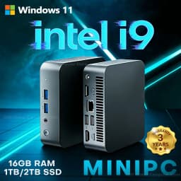 Mini PC Windows 11 Intel Core I9 10980HK/Intel N150/i7 4510U/i3 6100 16GB RAM 1TB 2TB SSD Portable PC Gamer Computer WIFI 6 BT5.2 4K Mini Gaming Pc Desktop