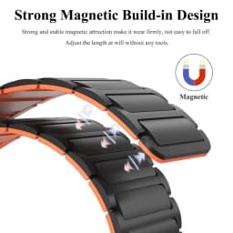 No Gaps Magnetic Silicone Strap For Samsung Galaxy Watch FE 7 6 5 4 40/44mm 5 Pro 45mm Comfortable Band Galaxy 6 Classic 43/47mm