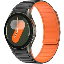 No Gaps Magnetic Silicone Strap For Samsung Galaxy Watch FE 7 6 5 4 40/44mm 5 Pro 45mm Comfortable Band Galaxy 6 Classic 43/47mm