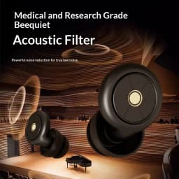 Waterproof Silicone Earplugs with Powerful Filter Noise Cancelling Sound Insulation for Ultra Quiet Sleep And Studying