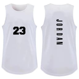 Men's Vest Fashion Gym T-Shirt Casual Breathable Sleeveless Outdoor Basketball Sports Vest Summer Street Loose T-Shirt