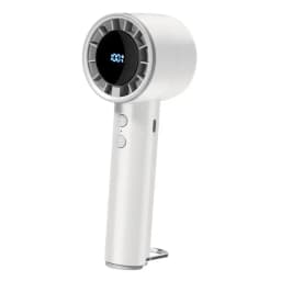 Lenovo Handheld Fan Ice Pack Refrigeration Air Conditioner Portable Silent High-Speed LED Display USB Charging Fan 2026 New