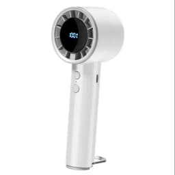 Lenovo Handheld Fan Ice Pack Refrigeration Air Conditioner Portable Silent High-Speed LED Display USB Charging Fan 2026 New