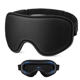 Sleep Mask Blackout Eye Mask for Sleep - 3D Breathable Soft Comfortable Eye Mask for Sleeping- Adjustable strap Unisex