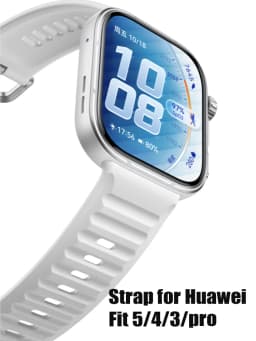 Original 1:1 Silicone strap For Huawei Watch Fit 5 pro 4 pro Straps Breathable Sport Bracelet correa huawei watch fit 5 4 3 belt