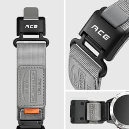 Compatible with Garmin Watch Band - 22mm/26mm Quick-Release Nylon Men's Strap, Suitable for Fenix 8/7/7X/6/5 Epix Gen2/Enduro3
