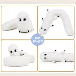 Witch Hat Atelier Fudeworm Plush Toys Doll Fluffy Shapeable Cute Stuffed Toy Anime Merchandise Anime Fans Home Decor Collection