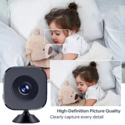 NEW 4K Full HD Wifi Smart Camera Mini Security Surveillance Camera Dual Way Audio Motion Detection Infrared Night Vision HomeCam