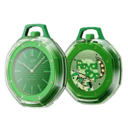 For Swatch x AP Royal Pop Pocket Watch Protective Case, Crystal Clear/Colorful Soft TPU Cover, Anti-Scratch Shockproof Shell
