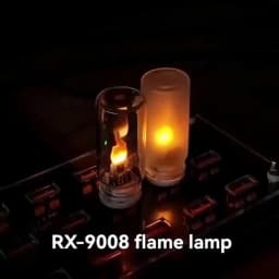 USB Flame Flickering LED Frosted Clear Glass Candle Night Light Simulated Flame for Car Home Room Laptop PC Festival Decoration