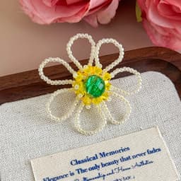 Korean Beaded Flower Shoe Charms Clear Crystal Jelly Shoes DIY Accessories Removable Clips for Sneakers Flats Sweet Decorations