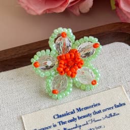 Korean Beaded Flower Shoe Charms Clear Crystal Jelly Shoes DIY Accessories Removable Clips for Sneakers Flats Sweet Decorations