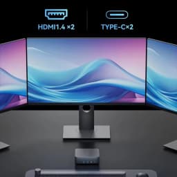 2026 NEW Intel Core I9-10980HK/Intel N150 Portable Mini PC Computer Windows 11 Pro 16GB DDR4 1/2TB SSD Gaming Computer WiFi 6 BT5.2 Office Desktop