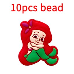 10pcs Silicone Cartoon Bead Baby Pacifier Bead Pacifier Chain Accessories Ornaments