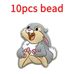 10pcs Silicone Cartoon Bead Baby Pacifier Bead Pacifier Chain Accessories Ornaments