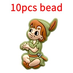 10pcs Silicone Cartoon Bead Baby Pacifier Bead Pacifier Chain Accessories Ornaments