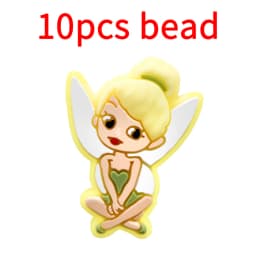 10pcs Silicone Cartoon Bead Baby Pacifier Bead Pacifier Chain Accessories Ornaments
