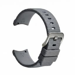Curved End Watch Band Soft Fluorine Rubber Watchband 20mm/21mm/22mm Waterproof New FKM Watch Strap for Omega Wristwatch