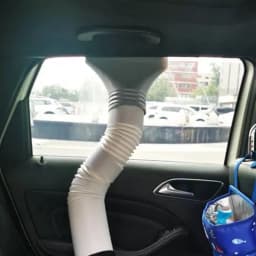 15CM Flat Mouth Joint Exhaust Hose Adapter Portable Mobile Air Conditioner Exhaust Hose Window Duct Pipe Hose Connector Nozzles