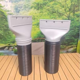 15CM Flat Mouth Joint Exhaust Hose Adapter Portable Mobile Air Conditioner Exhaust Hose Window Duct Pipe Hose Connector Nozzles