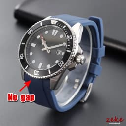 20mm 22mm Rubber Strap for Rolex Curved End Silicone Watch Band for Swatch Universal Men Women Sports Waterproof Wristband Belt