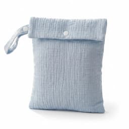 Baby Diaper Bag Muslin Cotton Gauze Wet Bag Portable Travel Hanging Organizer Pouch Infant Toddler Mommy Cosmetic Bag Best